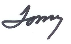 Tommy Norment Signature
